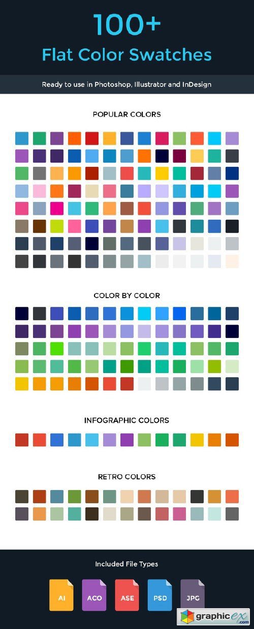 Flat Color Swatches