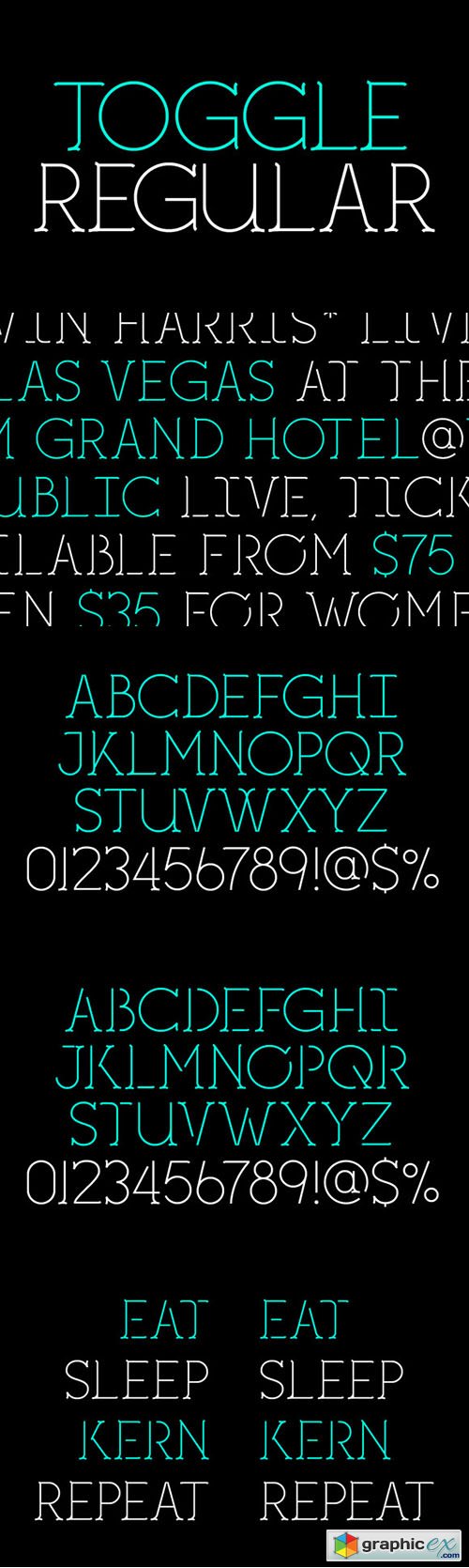  Toggle Typeface