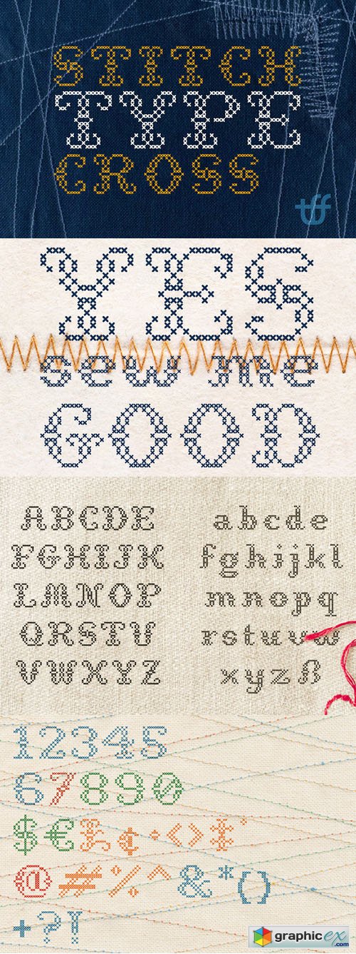  StitchCross Font