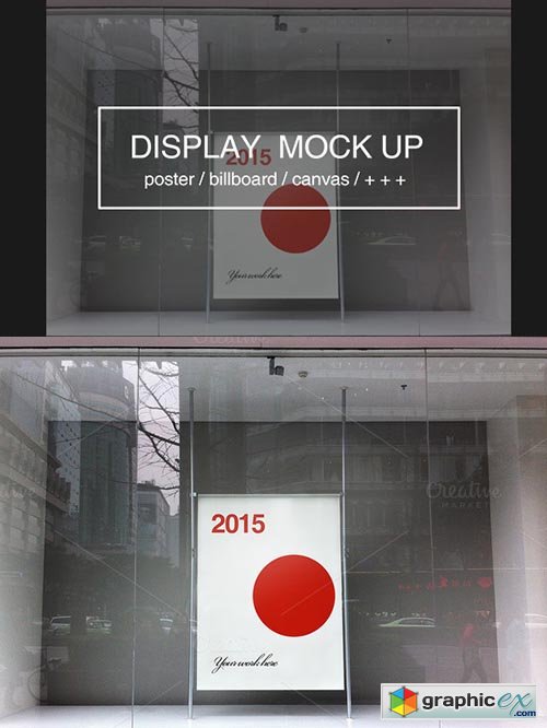 Display Poster Mock-up