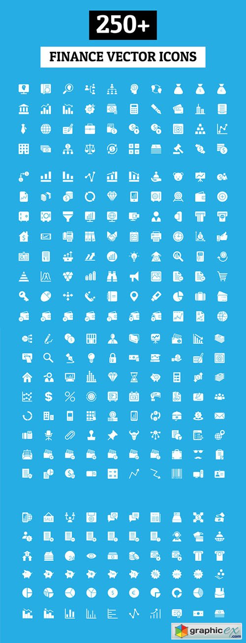  250+ Finance Vector Icons