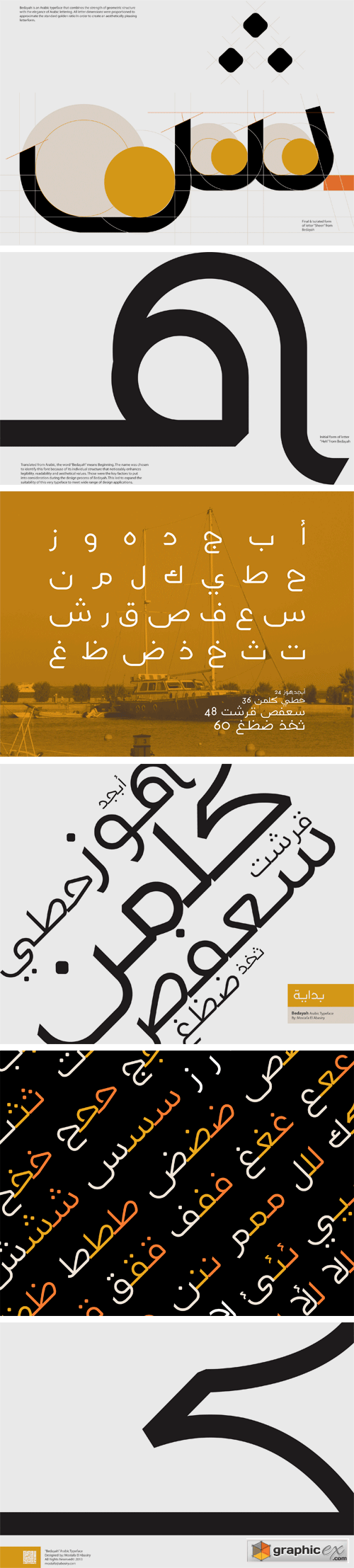 Bedayah Arabic Typeface