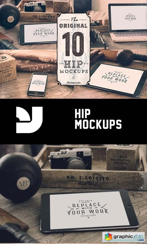 10 Original Hip Mockups
