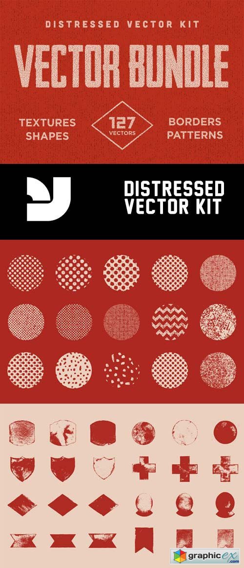 Distressed Vector Kit $40