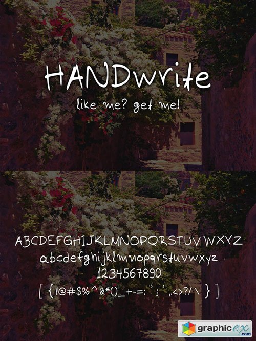 Unicorg Hand Font