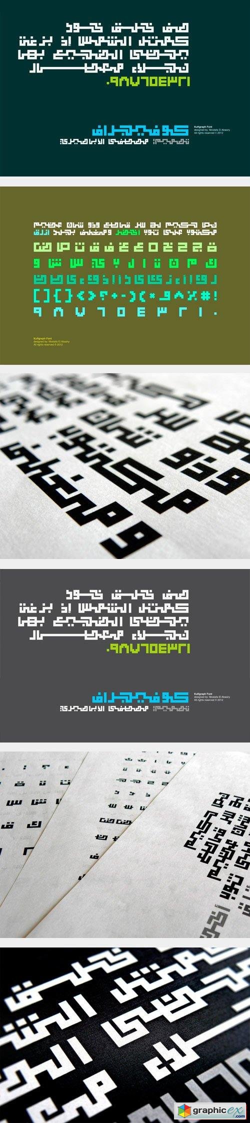 Kufigraph Arabic Font