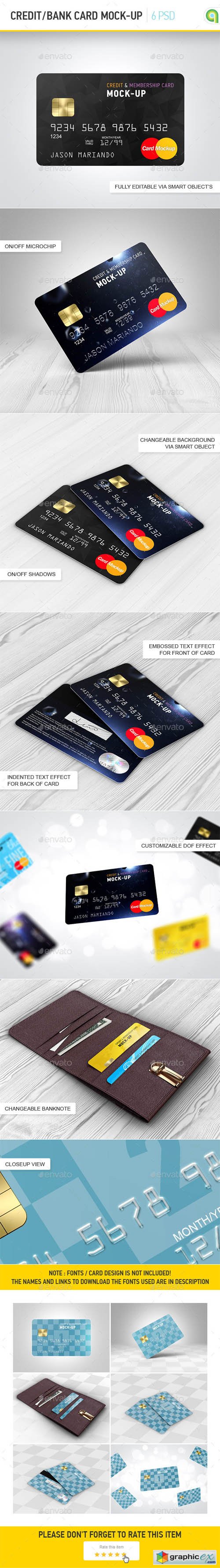 Credit / Bank Card Mock-Up