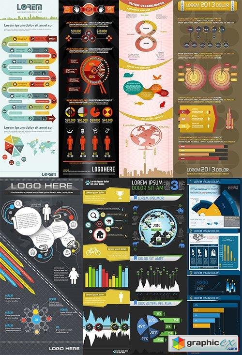 The Infographic Super Bundle 105 Awesome Templates