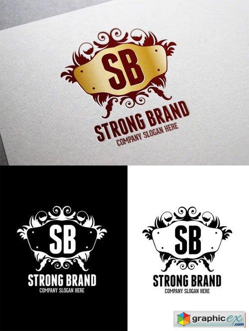 Strong Brand Logo Template
