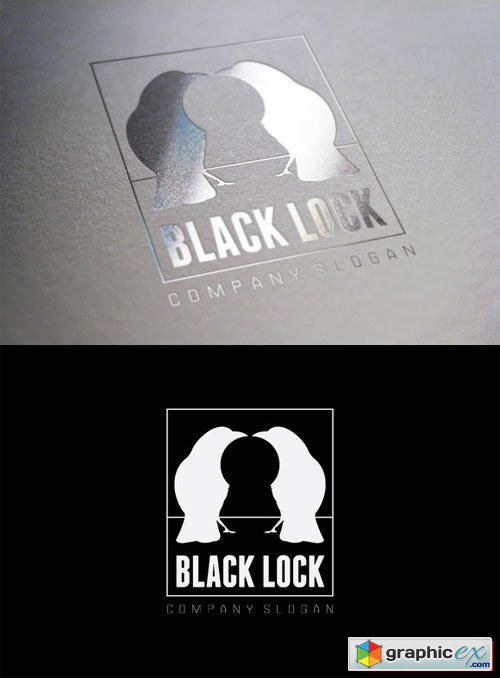  Black Lock Logo