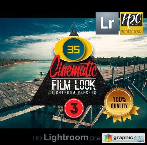 Cinematic Film Look Lightroom Presets VOL 3 