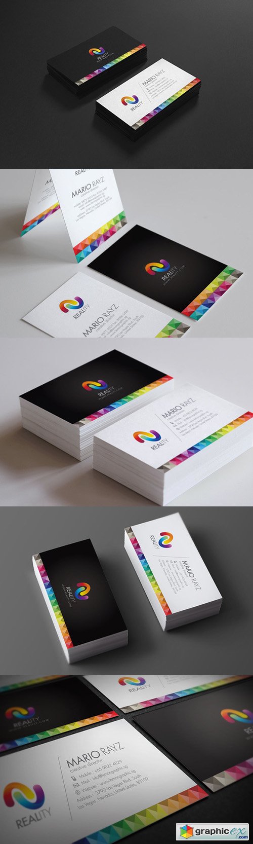  Reality Corporate Business Card