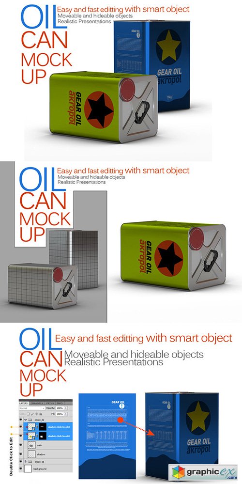  Oil Can Mock Up