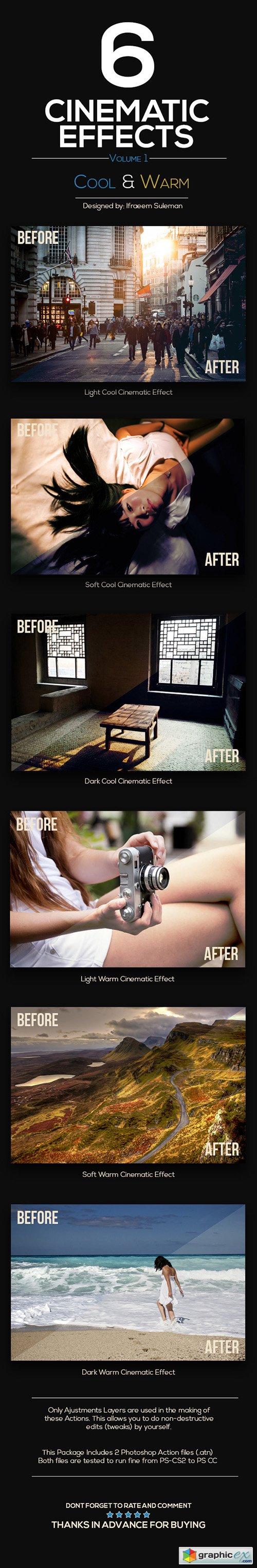 6 Cinematic Effects