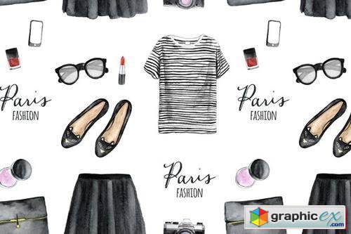 Paris style (fashion illustrations)