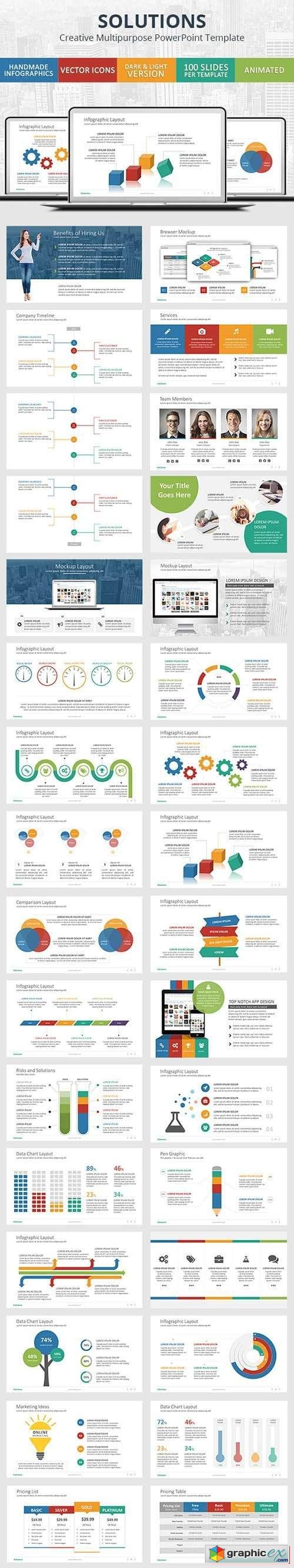 GraphicRiver - Solutions - PowerPoint Presentation Template 10284842