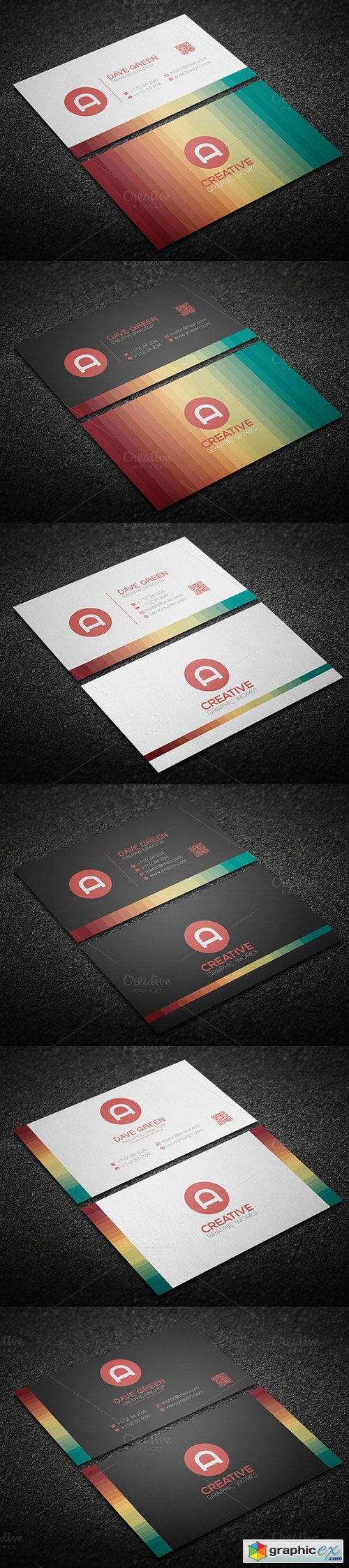  3 in 1 Clean Business Card