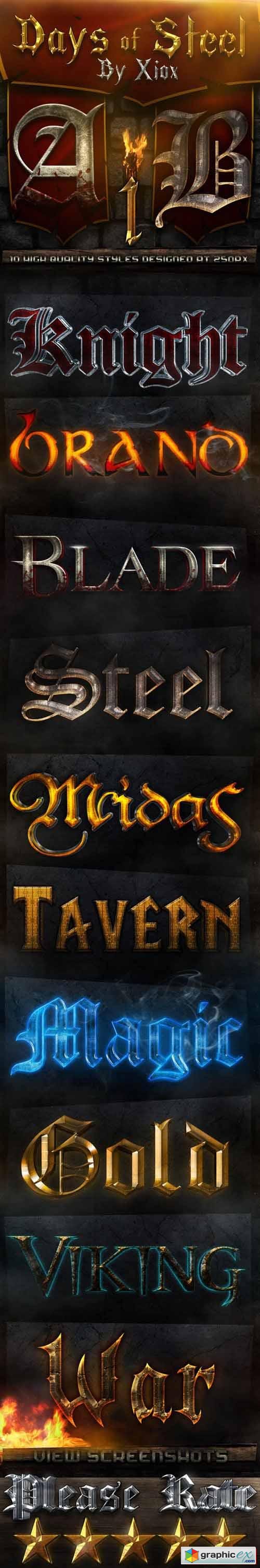 Days of Steel - Style Pack 1