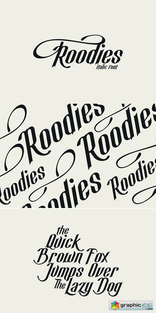 Roodies Italic