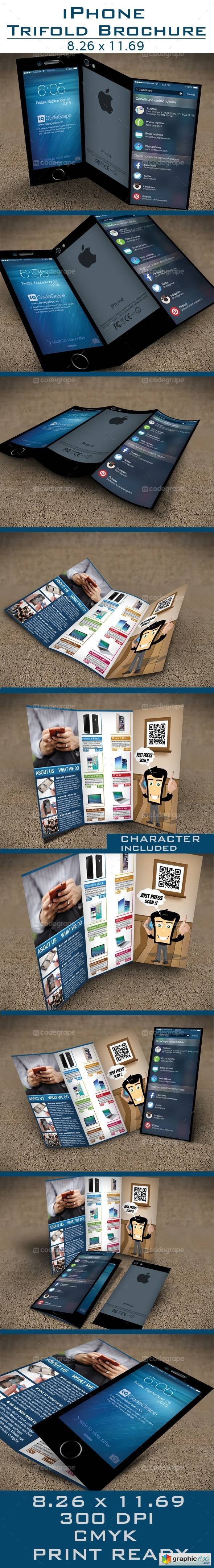 iPhone Tri-Fold Brochure