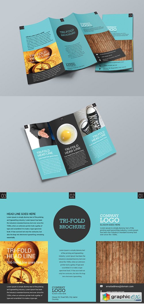  Simple Trifold Brochure Design