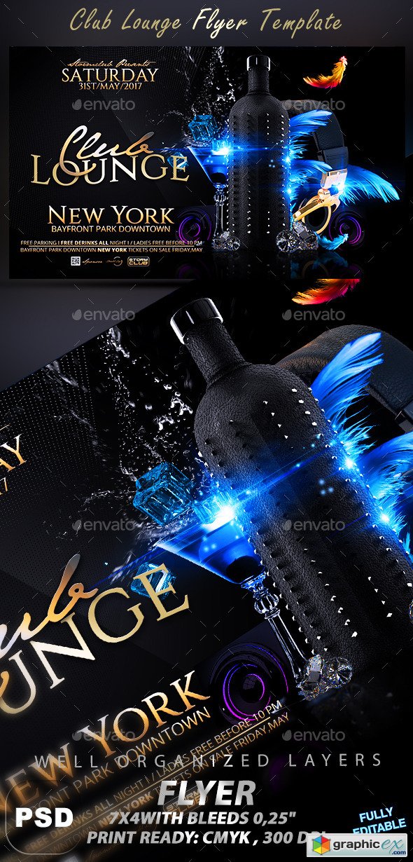 Club Lounge Flyer Template