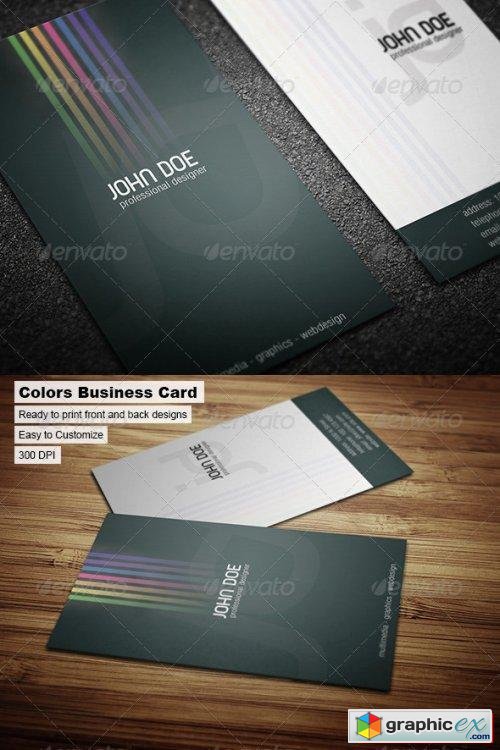 Colors Business Card 