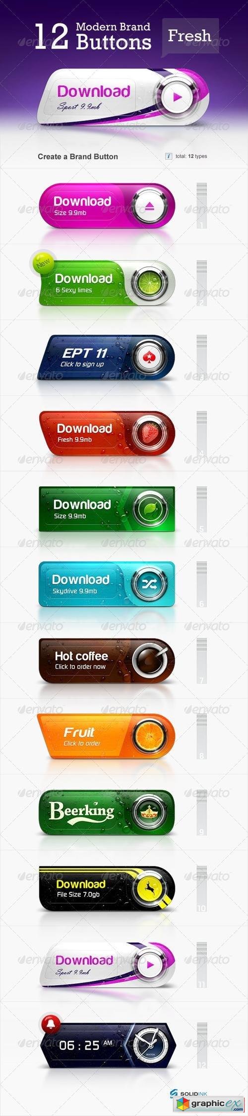 Brand Buttons 