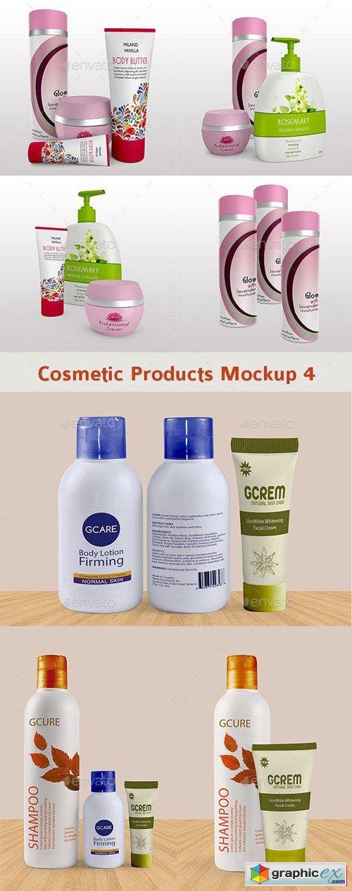 Cosmetic Products Mock-up Bundle 