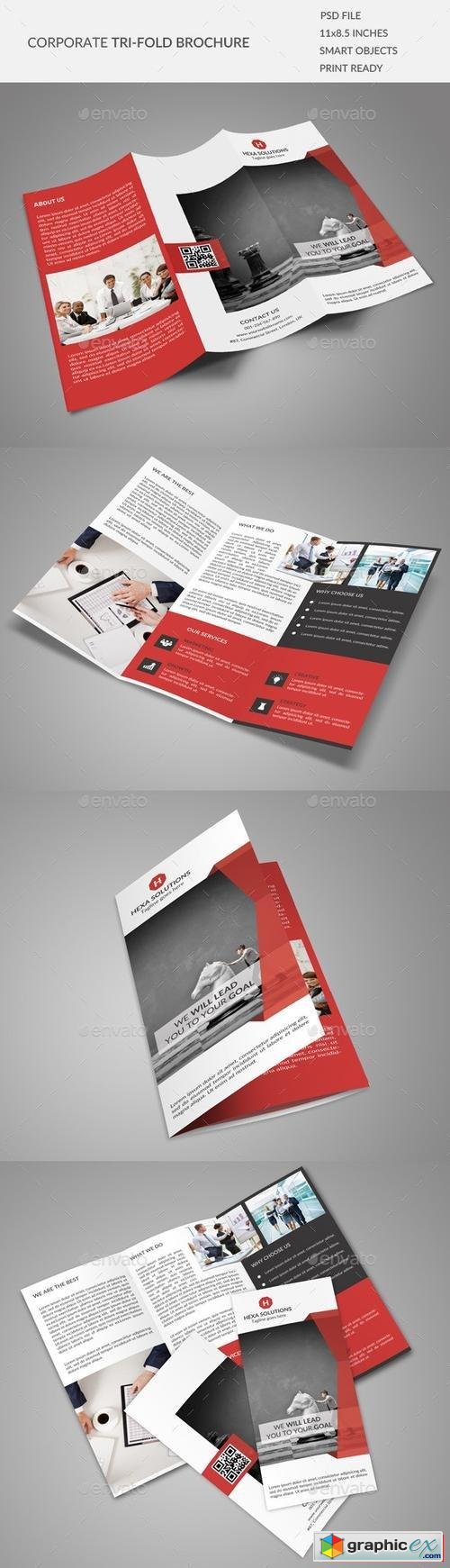 Corporate Tri-fold Brochure 02 