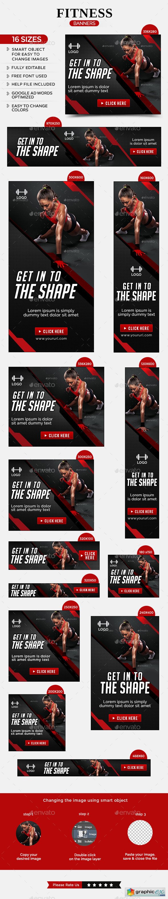 Fitness Banners