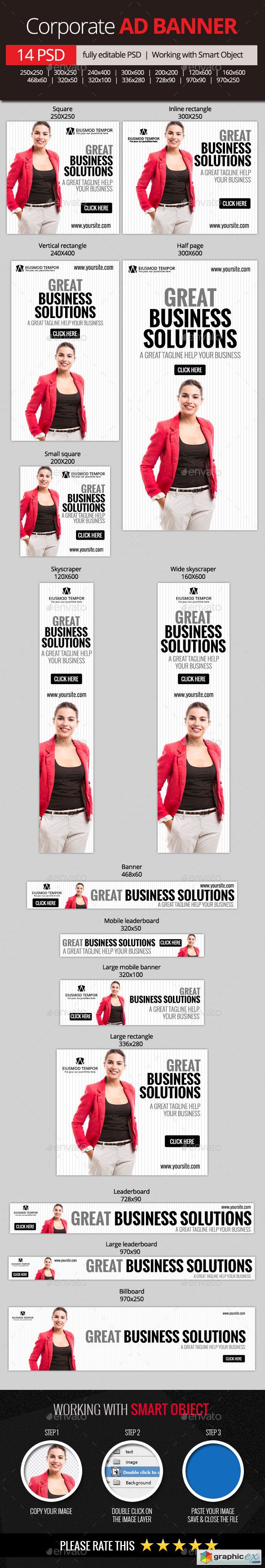 Corporate and Business Web Banners