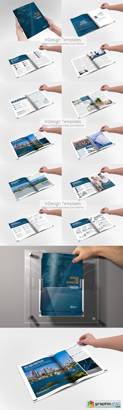  Business / Annual InDesign Template