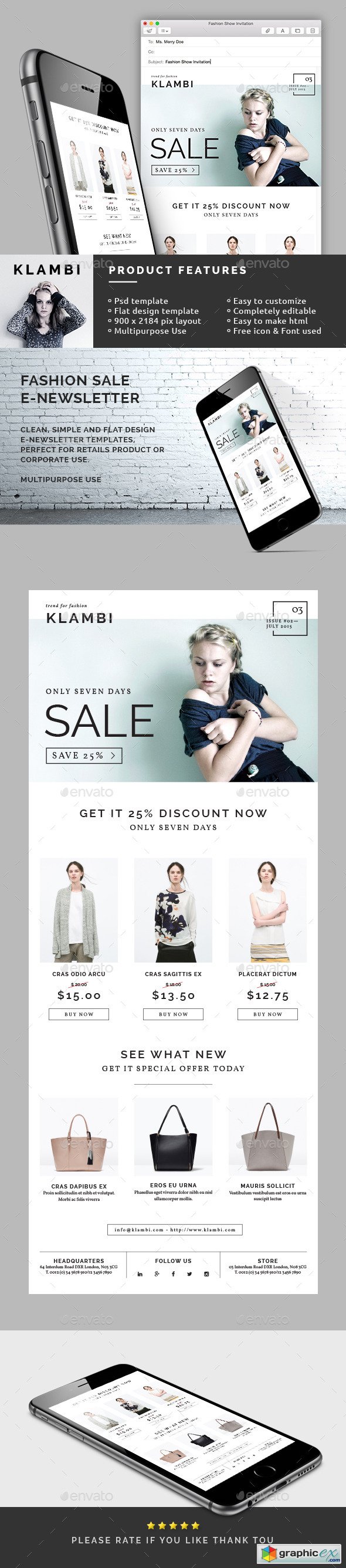 Fashion Sale E-Newsletter