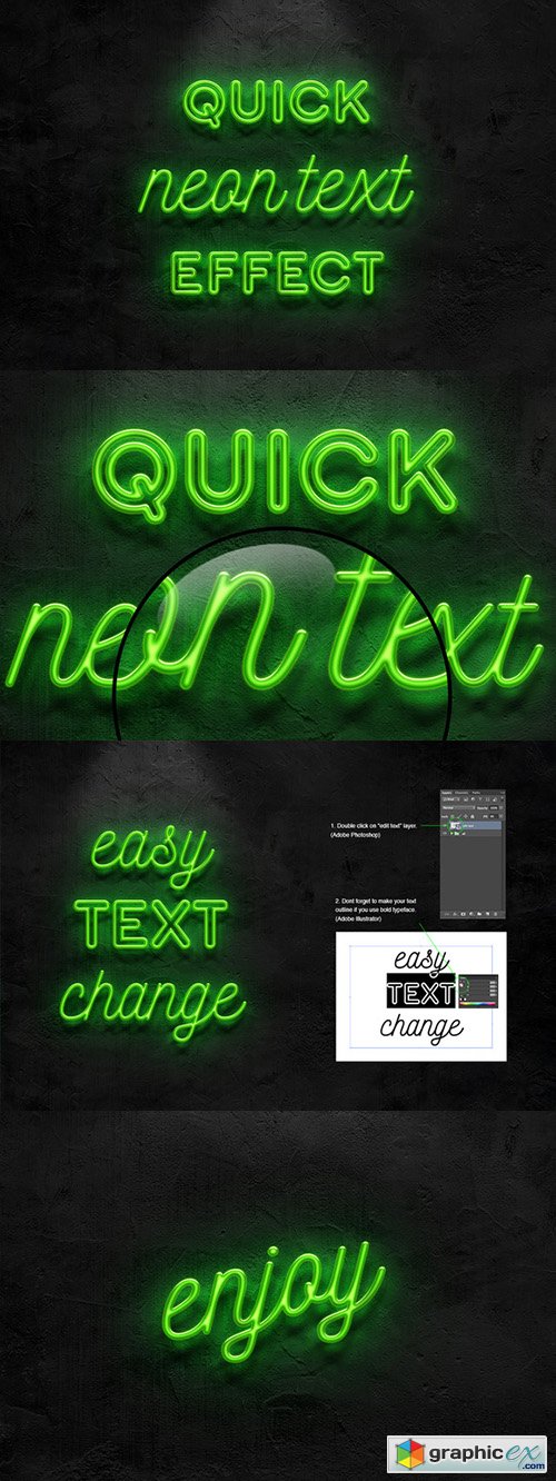 Neon Text Effects 257994