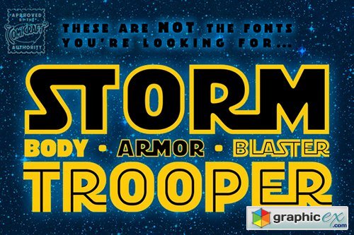 Stormtrooper Font Family