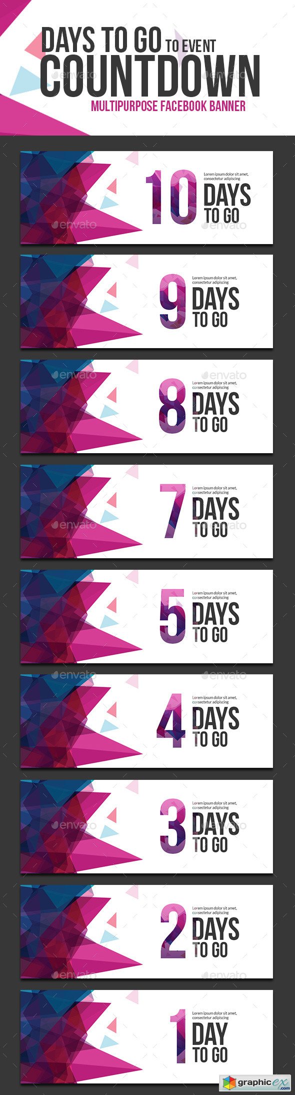 Days to go Countdown Banner