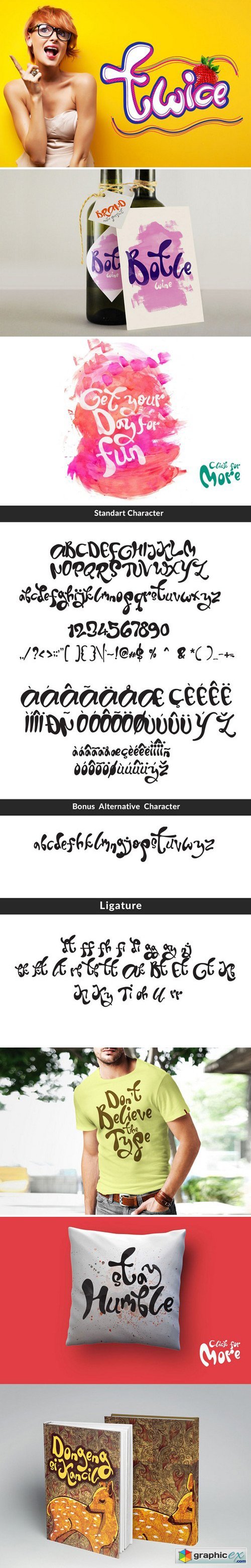 Twice Display Typeface