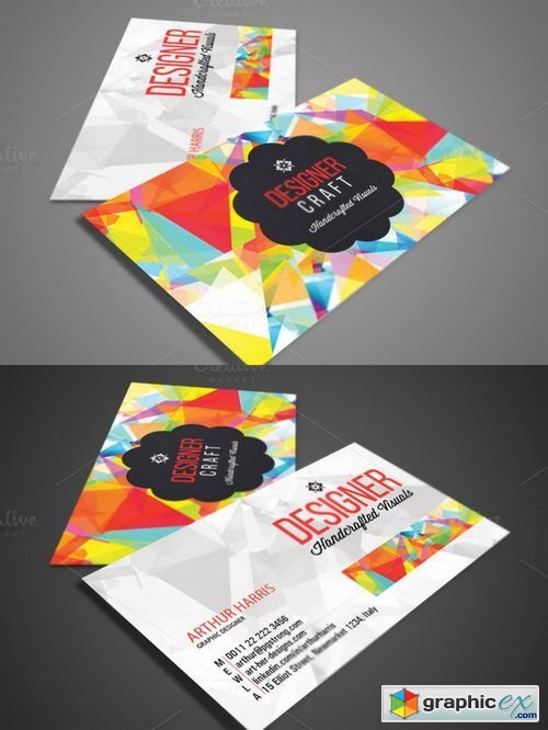 Creative Design Business Card - CreativeMarket 272230