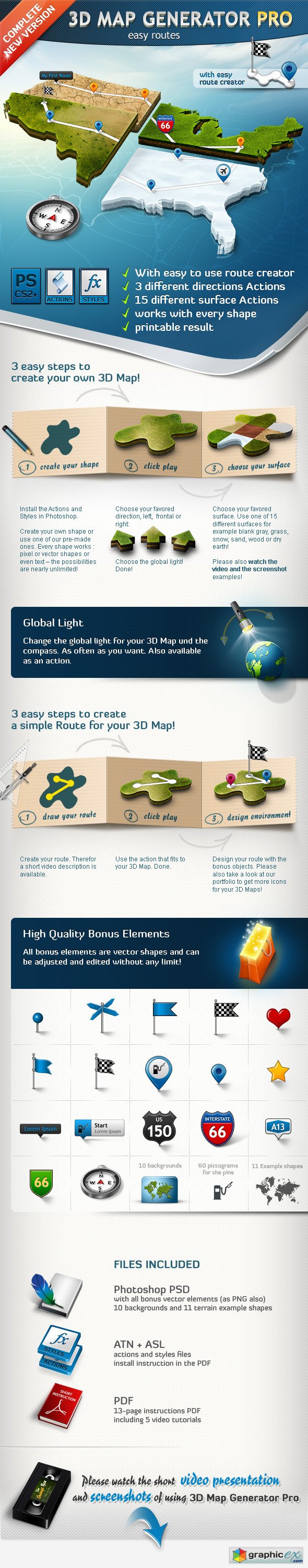 D Map Generator Pro � Easy Routes