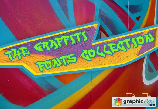 55 Graffiti Style Fonts - 125 Stock Images & Cool Bonus
