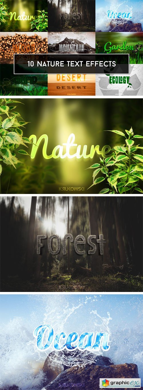 Nature Text Effects
