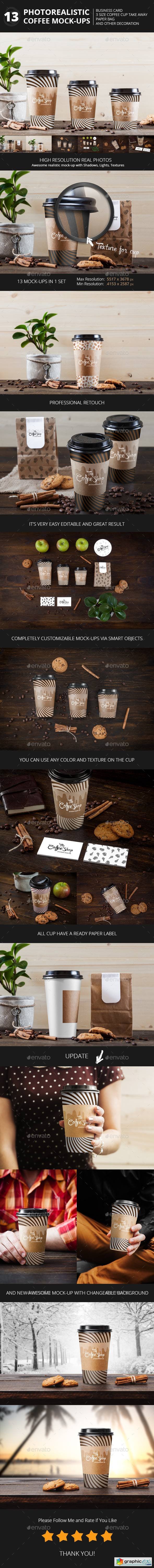 Coffee Collection Branding Mock-Up's