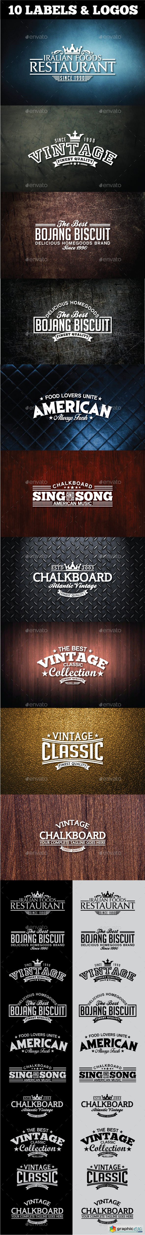 Retro Vintage Logotypes and Stickers
