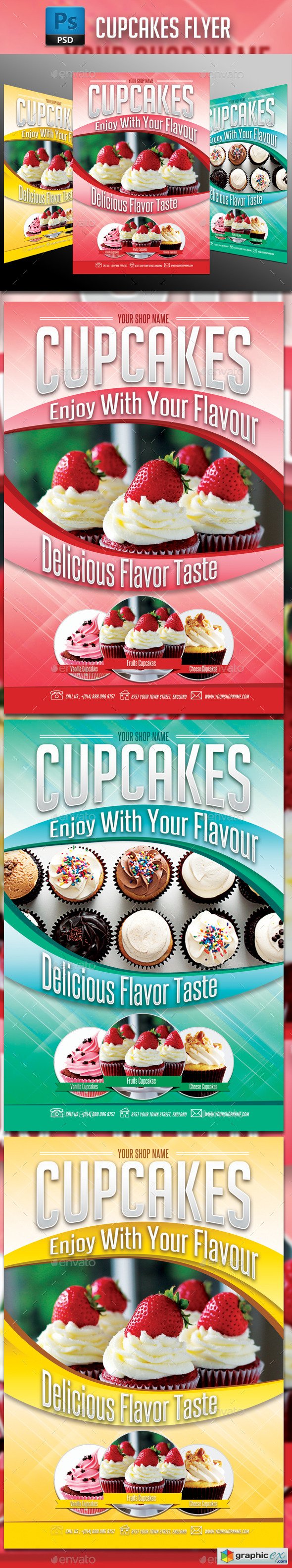 Cupcakes Flyer