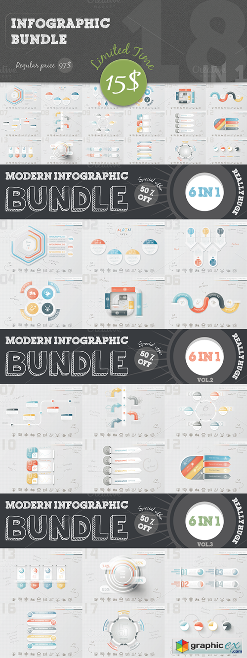 Mega Infographic Bundle