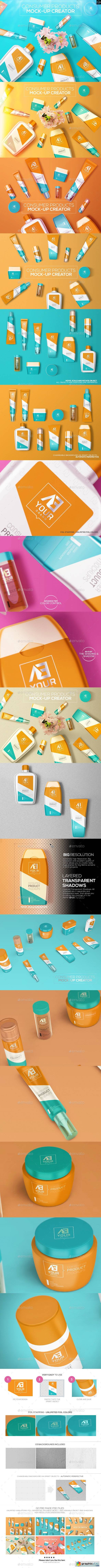Consumer Products Mock-up