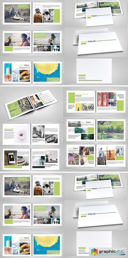 InDesign Portfolio brochure- 20 pages