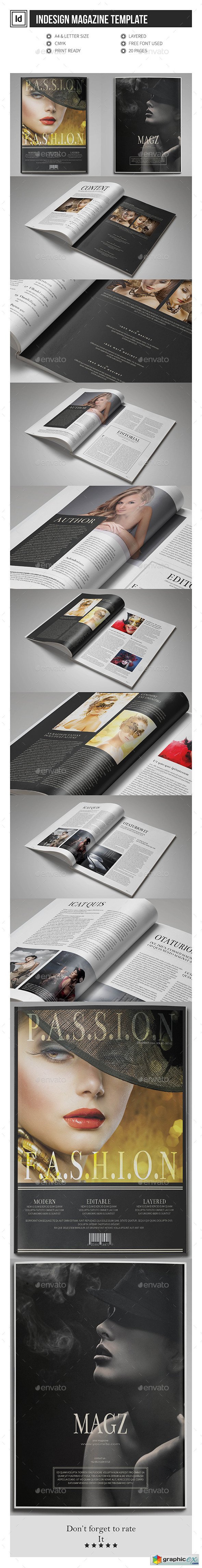 Multipurpose InDesign Magazine Template