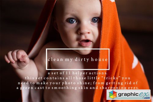 Clean My Dirty House PS Actions